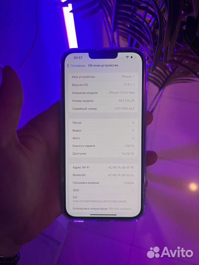 iPhone 13 Pro Max, 128 ГБ