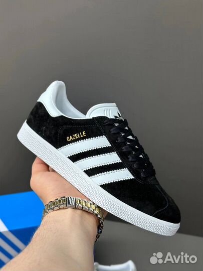 Кроссовки мужские Adidas Gazelle Black