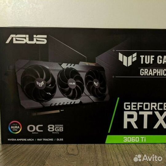 Видеокарта GeForce RTX 3060 Ti 8GB