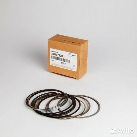 Кольца поршневые STD Hyundai/Kia 23040-2G200