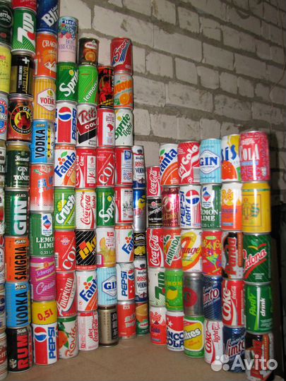 Коллекция пивных банок