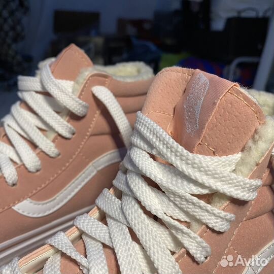 Кеды vans высокие