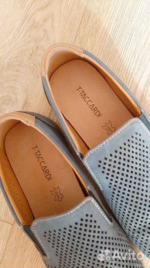 Слипоны замшевые мужские