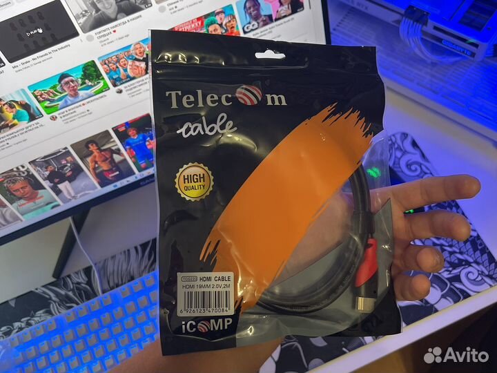 Кабель hdmi 2.0