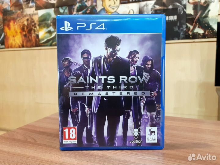 Saints Row The Third (PS4, б/у, рус. суб.)