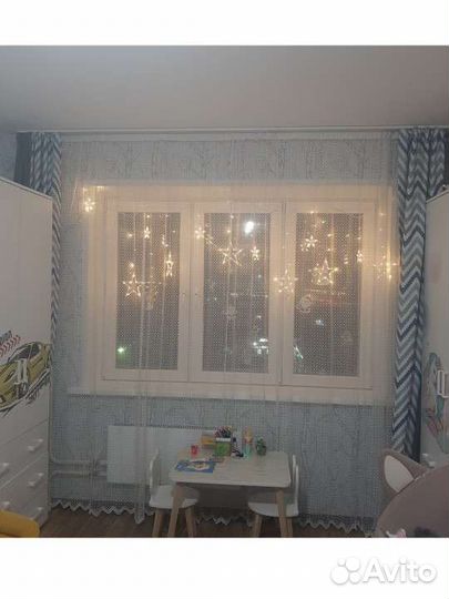 Новая гирлянда штора Звёзды 1 на 3 метра