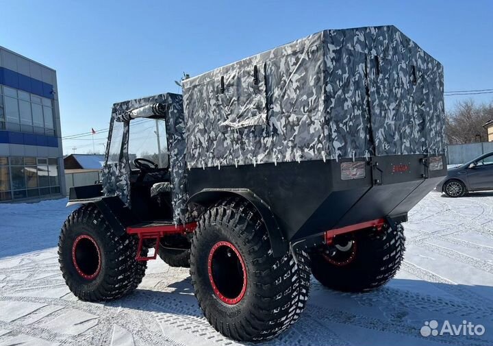 Вездеход переломка Ермак (Снегоболотоход)