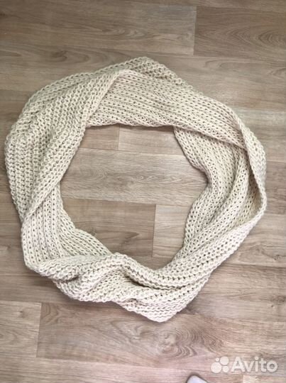 Шарф снуд вязаный