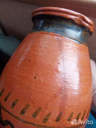 Крынки стекло СССР 2 шт