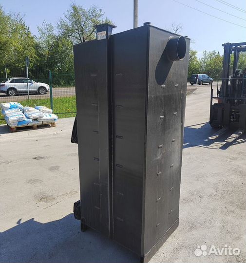 Твердотопливный котел длительного горения