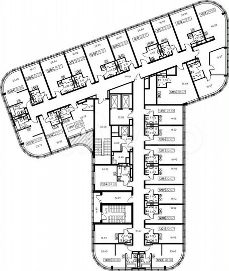 Апартаменты-студия, 39 м², 12/15 эт.