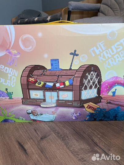 Lego аналог Лего спанч боб красти краб