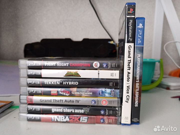 Диски:PS4 PS3 PS2