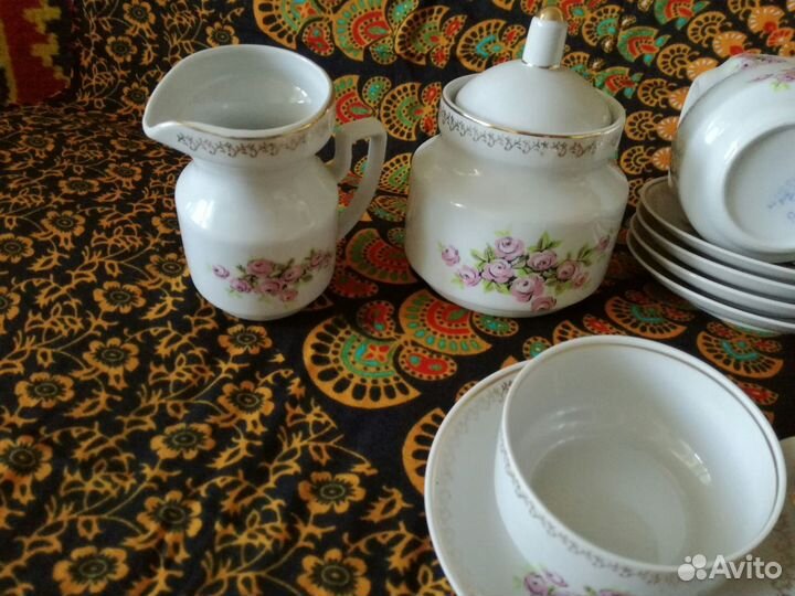 Сервиз чайный советский, Рига