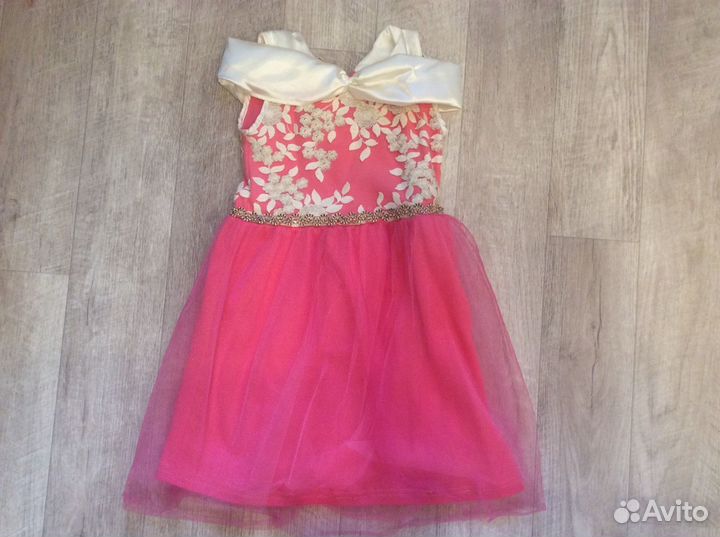 Платье принцессы Авроры 110-116 см