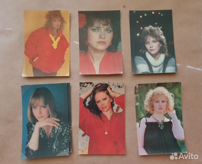 Календарики СССР переливные, стерео, 70-90-е