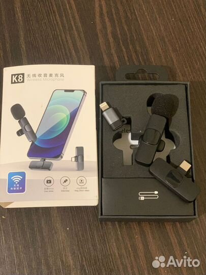 Микрофон беспроводной смартфон