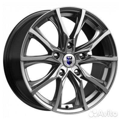 K&K 7,5x17/5x100 ET42 D67,1 Твист (кс697) Дарк пла