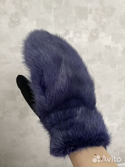 Варежки норковые