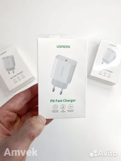 Зарядное устройство USB-C 20W (Ugreen)