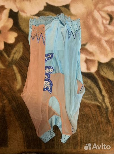 Платье/купальник для гимнастики, фигурного катания