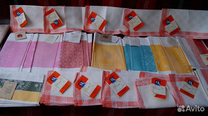 Полотенца и Салфетки на стол времен СССР Новые