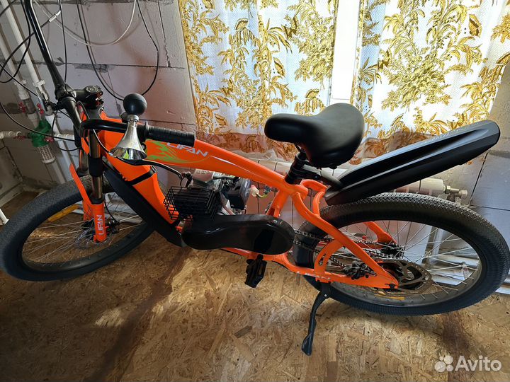 Велосипед Фэтбайк с веломотором lifan (4-х