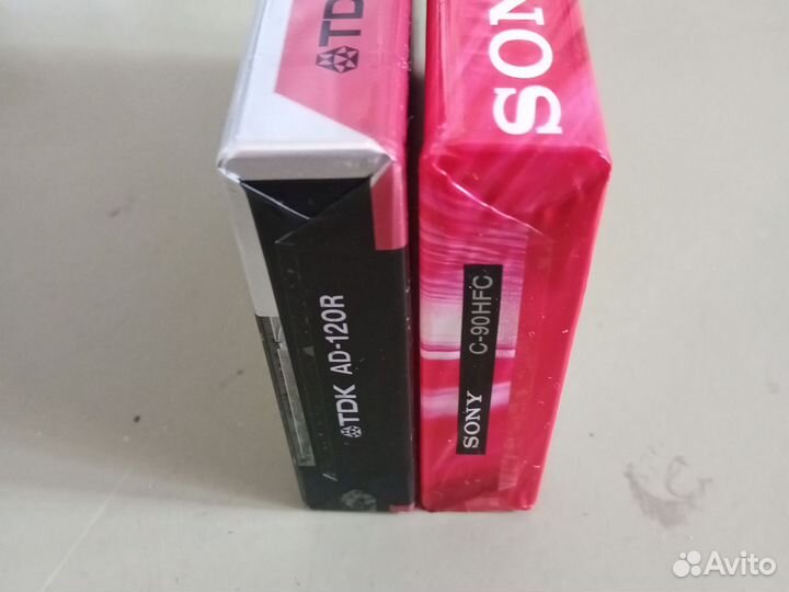 Аудиокассеты tdk ad120, sony hf90