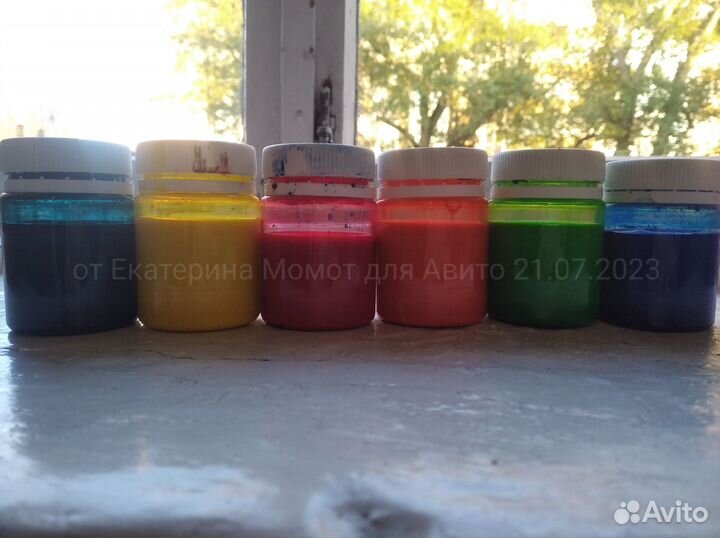 Набор для батика: подрамник, краски Decola, ткань