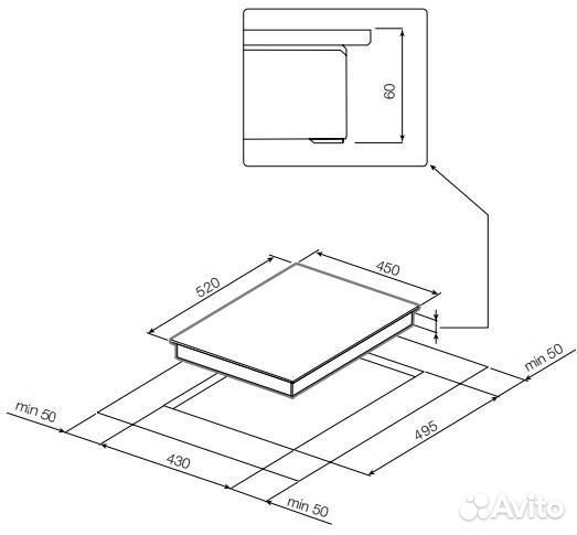 Индукционная варочная панель Graude IK 45.0 S