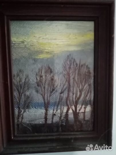 Картина маслом Октябрь В.Э