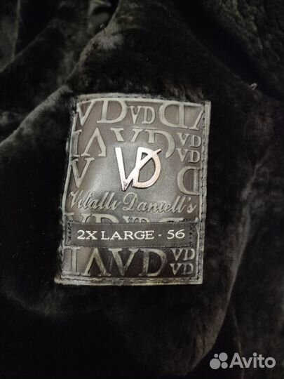 Дубленка натуральная мужская 52-54