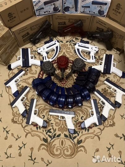 Мощный водяной пистолет, бластер, Glock