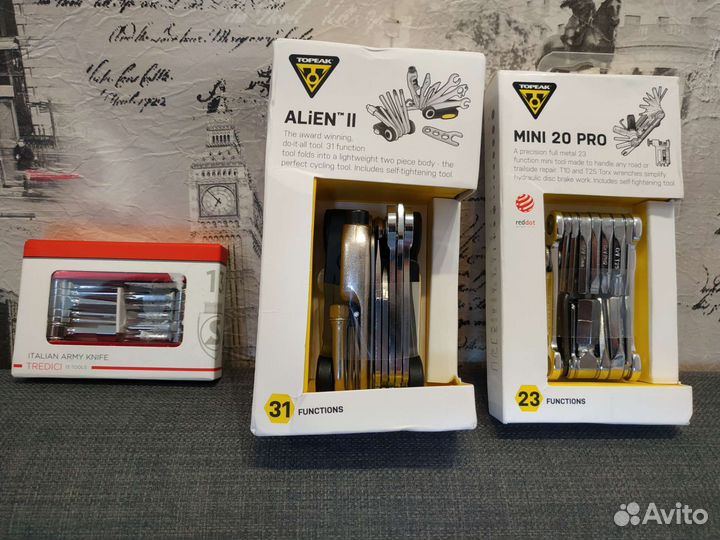 Мультитулы Topeak/Silca