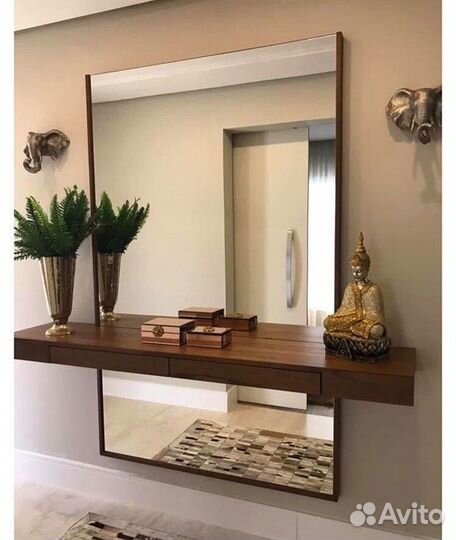 Большие зеркала под заказ
