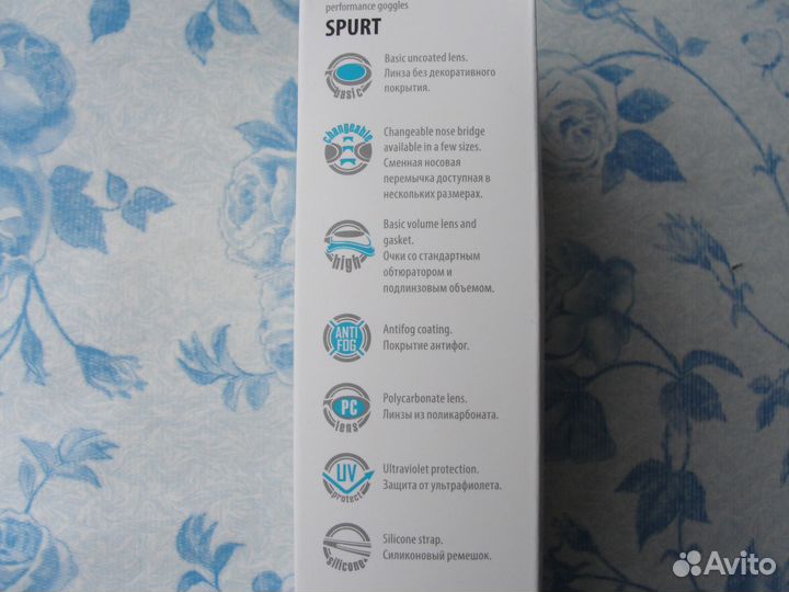 Очки для плавания Mad Wave Spurt