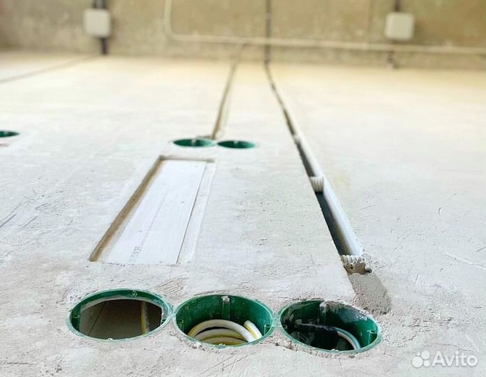 Электрик. Установка розеток. Замена электрики