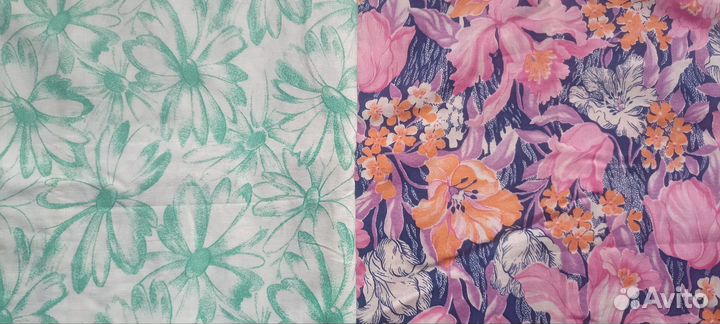 Ткань хлопок СССР