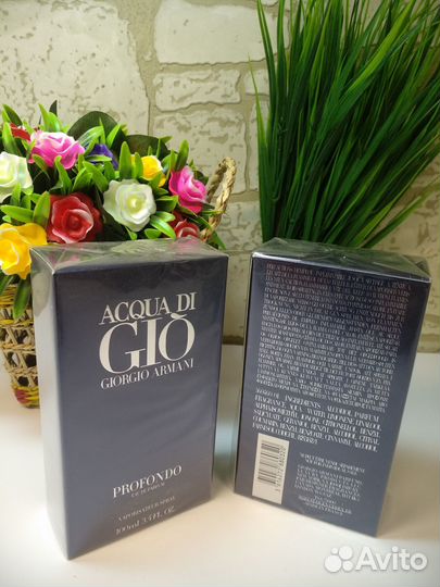 Giorgio armani acqua di gio profondo 100 ml