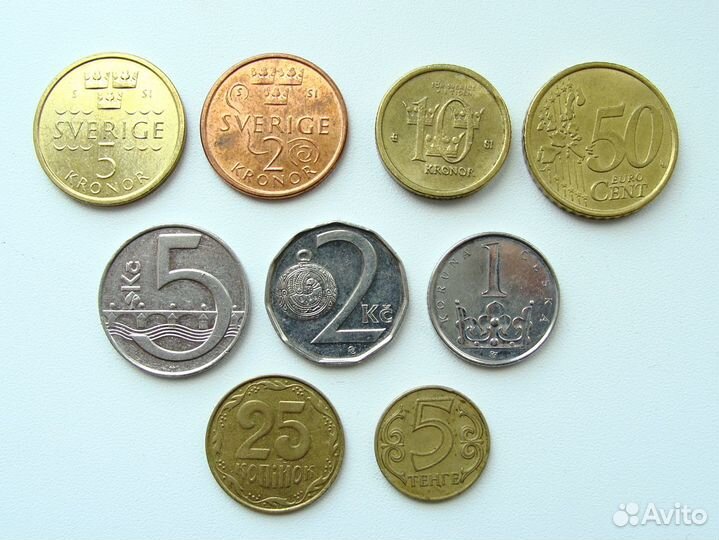 Монеты зарубежные