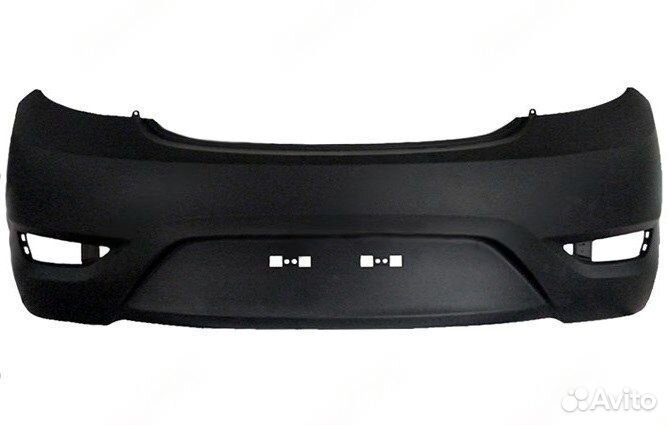 Бампер задний Hyundai Solaris HB 2010-2014