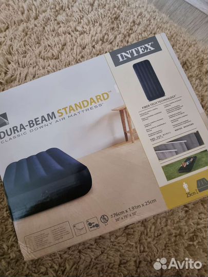 Надувной матрас intex новый