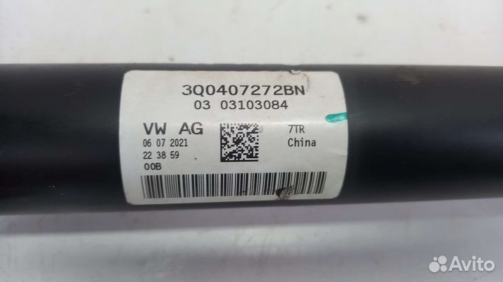 Привод передний правый 1.4 DSG Skoda Octavia A8