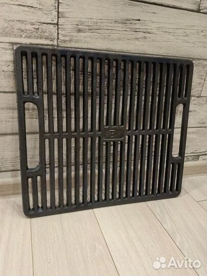 Чугунная решётка для гриля на мангал