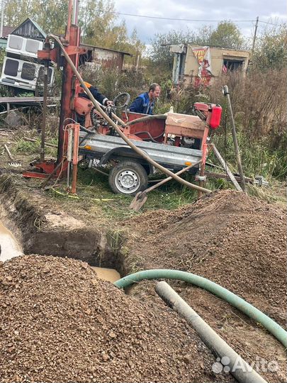Бурение скважины под воду