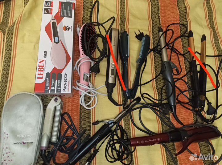 Плойки и выпрямители для волос