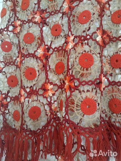 Скатерть старинная, ручная работа. Винтаж