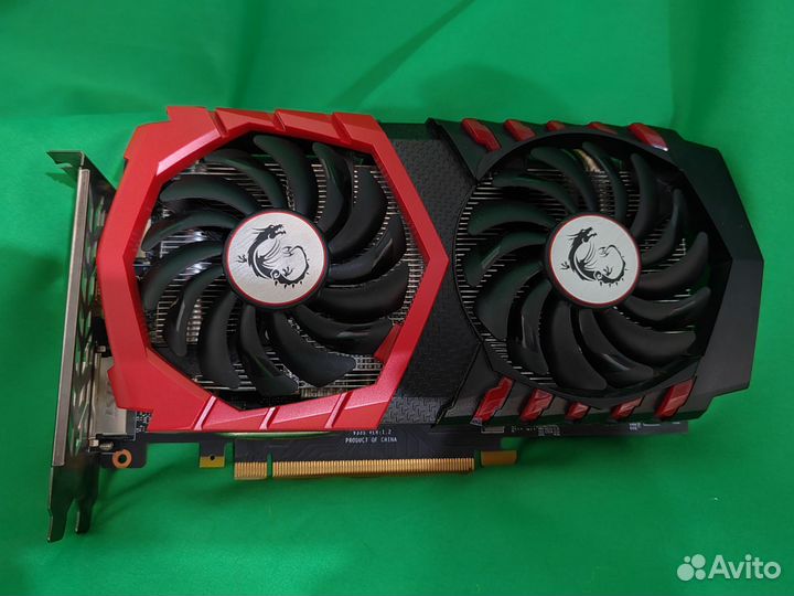 MSI GeForce GTX 1050 Ti gaming X 4G