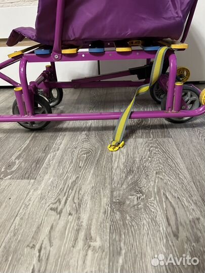 Санки на колёсах Ника