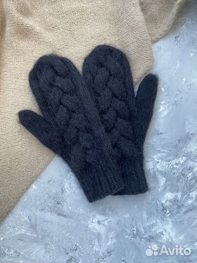 Варежки пух норки